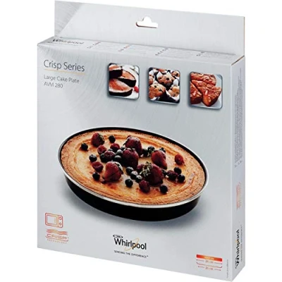 Bild av Whirlpool AVM280 mikrovågstillbehör/crispbakform liten (Ø 28 cm)/lämplig även för mikrovågsugnar från Bauknecht