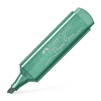 Bild av Faber Castell 154639 överstrykningspenna TL 46, metallisk grön, 1 styck