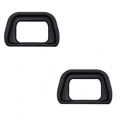 Bild av (2 pack) JJC mjuk silikon ögonkopp okular för Canon EOS 7D, 7D Mark II, 5D IV, III, 5DS, 5DSR, 1DX, 1DX 1Ds III ersätter t.ex. Ögonkopp