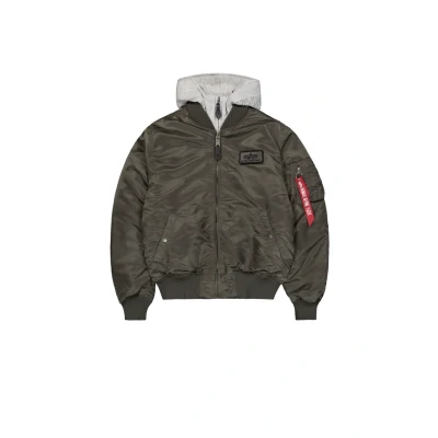 Bild av Alpha Industries MA 1 D Tec Bomberjacka för män Rep.Grey