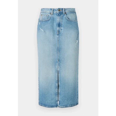 Bild av Pepe Jeans MIDI Skirt Jeanskjol, Storlek: XL, Denim