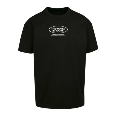 Bild av Upscale by Mister Tee Herren Money Maker Tshirt med print, Storlek: Large, Black