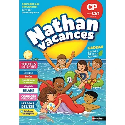 Bild av Cahier de Vacances 2024 du CP vers le CE1 Nathan 6/7 ANS