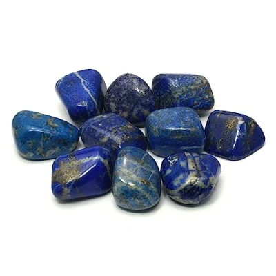 Bild av CrystalAge Lapis Lazuli Tumla Sten (20 25 mm) Enkel