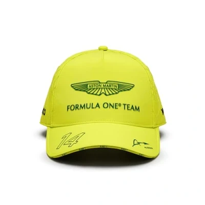 Bild av Aston Martin F1 Fernando Alonso keps 2024 unisex en storlek passar de flesta, Lime, one size