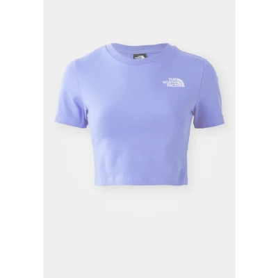 Bild av The North Face CROP TEE Tshirt bas, Storlek: Small, Virtual blue