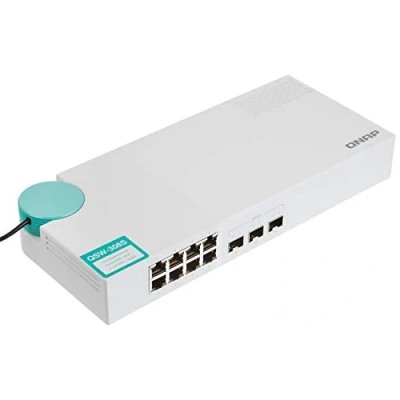 Bild av Qnap Qsw 308S US 10 GbE switch med 3 port 10G TVS + och 8 portars gigabit ohanterad