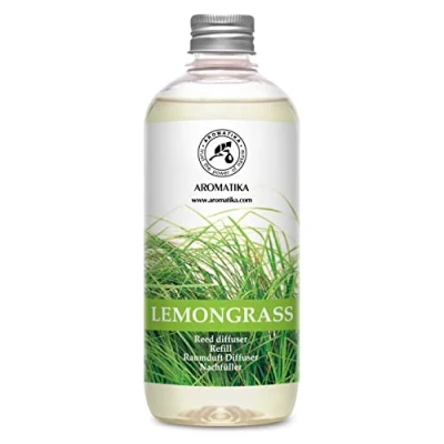Bild av citrongräs Aromadiffuser 500ml Inomhus diffusor med eterisk olja Hemdoft Aromaterapi luftfräschare Citrongräsolja Essential Diffuser