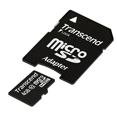Bild av Transcend Mikro SDXC/SDHC Klass 10 med Adapter, 4 GB