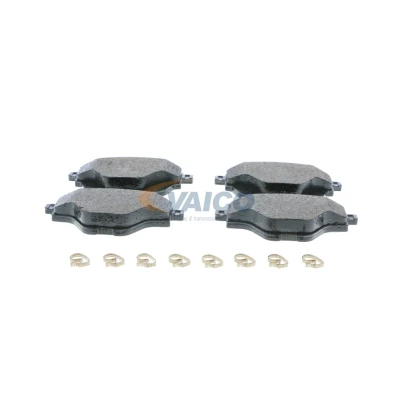 Bild av VAICO V22 0463 Jeu de plaquettes frein Q+, Première Monte Essieu arrière contact signal d&#039;usure exclu PEUGEOT: 308 II 3/5 portes, SW 2