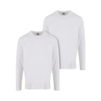 Bild av Urban Classics 2PACK Långärmad tröja, Storlek: XL, white