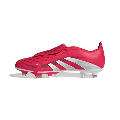 Bild av adidas Unisex Vuxen PREDATOR LEAGUE FOLD OVER TONGUE Soft Ground Football boots, Lucid Red/Cloud White/Core Black, 40 2/3 EU