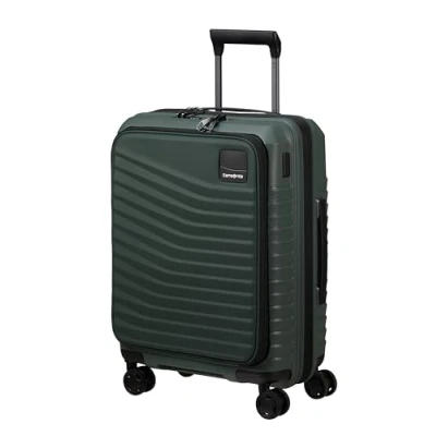 Bild av SAMSONITE Intuo Spinner S, utbyggbart handbagage, Grön (olivgrön), S (55 cm 48 L), handbagage