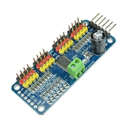 Bild av ARCELI 16 kanaler PWM/Servo Driver IIC gränssnitt PCA9685 för Raspberry pi shield modul servo sköld