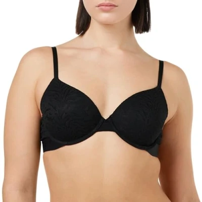 Bild av Calvin Klein dam Demi Plunge behåar, svart (svart), 105D