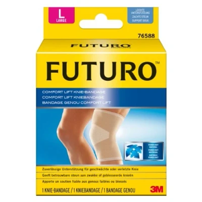 Bild av FUTURO FUT76588 Comfort knäbandage, bärbar på båda sidor, storlek L, 43,249,5 cm