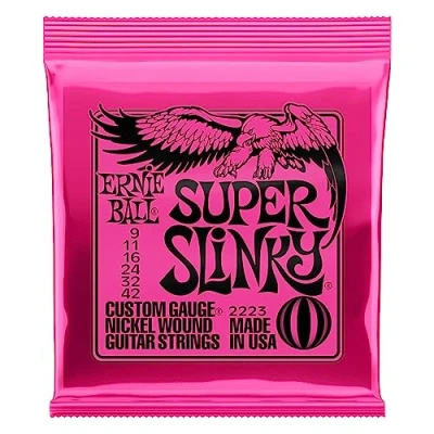 Bild av Ernie Ball P02223, Gitarr, Stål, Elektrisk, 6 styck