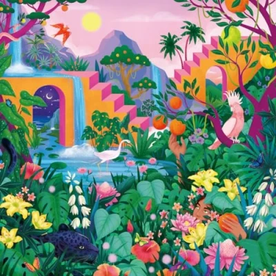 Bild av Ravensburger Konst &amp; Själ Amazing Nature Art Soul Puzzle (750 stycken, för vuxna och barn från 14 år), gul (12000999)