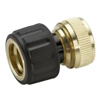 Bild av Kärcher Slangkoppling i mässing, 3/4&quot; med vattenstopp