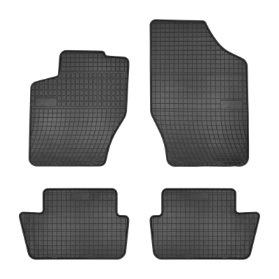 Bild av FROGUM 0632 Ensemble de tapis sol Caoutchouc avant et arrière 4 noir Sur mesure PEUGEOT: 307 3/5 portes, Break, CITROËN: C4 II 5 portes