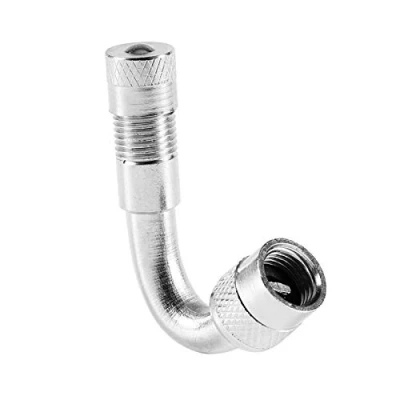 Bild av Förlängningsadapter för däckventil, universell 45/90/135 däckventilförlängare, hjul, däck, ventil, stam, förlängningsadapter, däckventilstam, förlängare bil, motorcykel, cykel, lastbil, husbil, skoter (45)