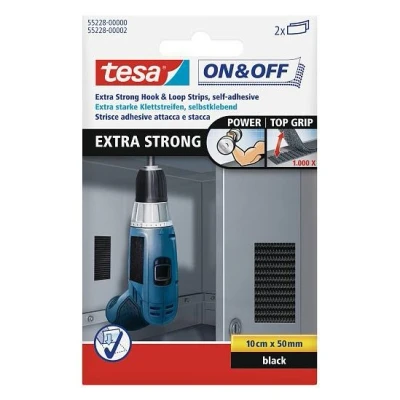 Bild av tesa On &amp; Off Extra Strong 50mm x 10cm Black