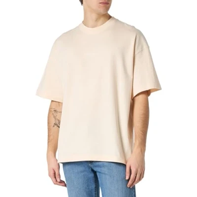 Bild av Jack &amp; Jones Jorsantorini TEE CREW NECK Tshirt bas, Storlek: Small, Buttercream