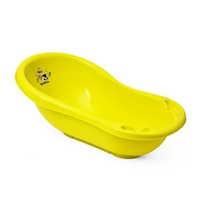 Bild av keeeper Funny Farm ergonomiskt babybadkar, från 0 till ca 12 månader, 100 cm, Wiktoria, grön