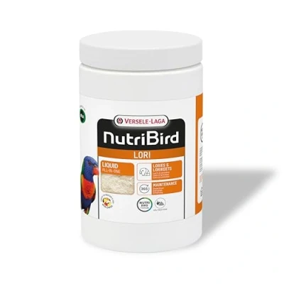 Bild av Versele laga Nutribird Lori 700 g Komplett mat För Loris och Loriculus att stödja tarmflora matsmältning Med naturliga lermineraler prebiotika