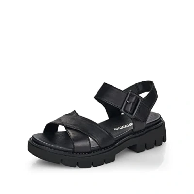 Bild av Remonte Dam D7950 sandal med klack, Svart 00, 38 EU