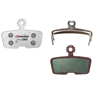 Bild av SWISSSTOP Disc brake pad 29 E Avid Code (2011 2014), R, SRAM RSC, R (2017), Guide RE Organic Steel plate 1 set (2 pads)