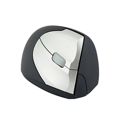 Bild av R GO Tools RGOEZRWL trådlös minicute EZ Evolution vertikal mus höger svart/silver