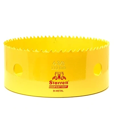 Bild av Starrett HSS hålsåg i bi metall FCH0438 snabbskuren extra kobolt för rostfritt mjukt ark trä plast olika material 11 mm