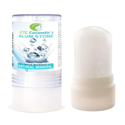 Bild av Alunsten 115gr, naturlig mineral deodorant, vegan har en antiseptisk effekt, täpper inte till porerna, aftershave, kan användas för att förhindra hudirritation