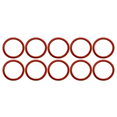 Bild av 10 x O ring 32 4 mm röd silikontätning inuti yttre 40