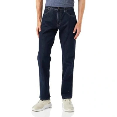 Bild av Wrangler herr Durables Regular fit jeans, Mörkstone blå, 44W / 32L