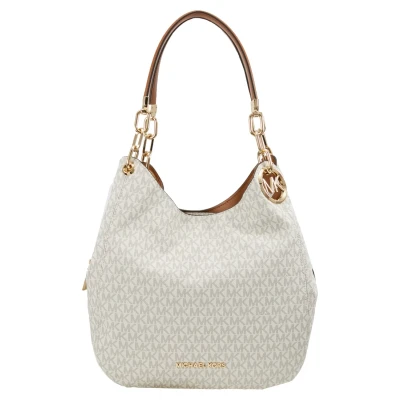 Bild av Michael Kors Lillie Chain TOTE Shoppingväska, Storlek: One Size, Vanilla/acrn