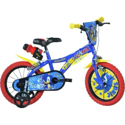 Bild av Dino Barncykel Sonic 16 Tum 27 Cm Caliper Blå/Gul