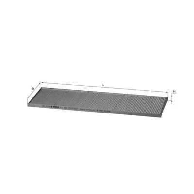 Bild av MAHLE ORIGINAL LA 355 Filtre d&#039;habitacle à particules 455,0 150 12,0