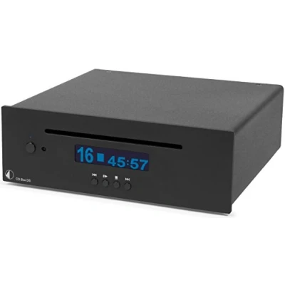 Bild av Pro Ject CD Box DS svart spelare (24 bitars/192 kHz, 100 DB, 0,007%, 2020000 Hz, 1 W, 194 mm)
