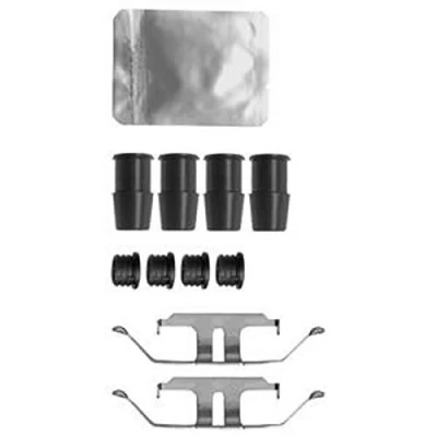 Bild av DELPHI LX0636 Kit d&#039;accessoires, plaquette de frein à disque BMW: 1 5 portes, 3 Berline, Touring
