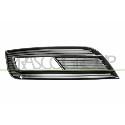 Bild av PRASCO AD0252134 Grille de Pare Choc avec trou(s) pour lampes brouillard Avant gauche AUDI: A4 B8 Berline,