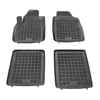 Bild av REZAW PLAST 201502 Ensemble de tapis sol Caoutchouc avant et arrière 4 noir Sur mesure FIAT: Panda II 5 portes