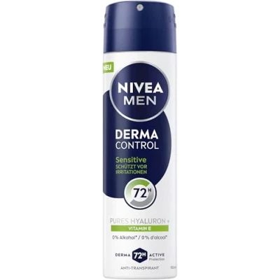 Bild av Förpackning med 6 Nivea Män Deodorant Spray Sensitive Protect Anti Perspirant x 150 ml