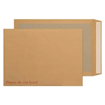 Bild av Blake Purely Packaging 4 200 fraktpåse med pappbaksida självhäftande lim Manila C3 450 x 324 mm 120 g/m² 100 stycken