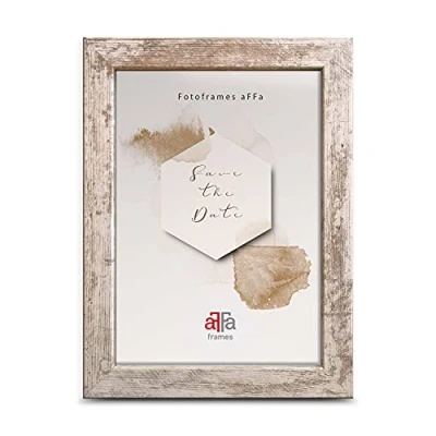 Bild av aFFa frames, Hekla, bildram, MDF fotoram, lättskött, rektangulär, med akrylglasfront, blekt furu, 15 x 20 cm