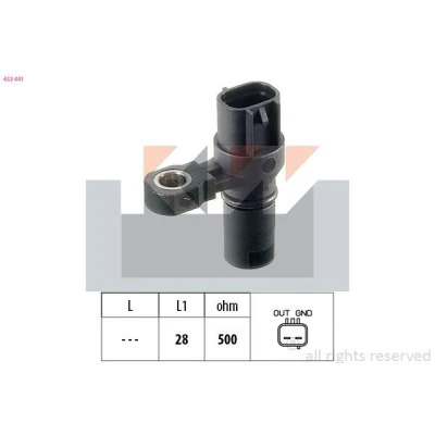 Bild av KW 453 441 Capteur de vitesse roue, boîte automatique OPEL: Corsa B 3/5 portes, Astra G CC, D portes