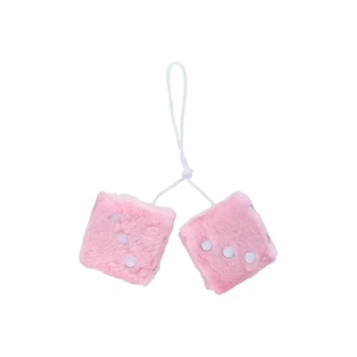 Bild av CARPOINT Fuzzy Dice 0510085 Désodorisant rose