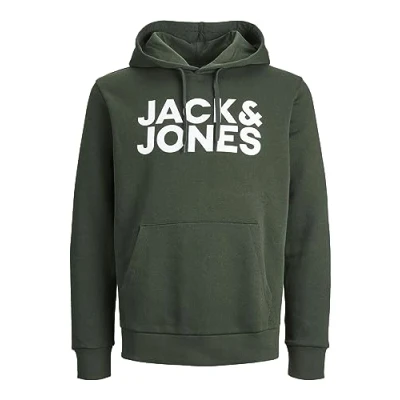 Bild av Jack &amp; Jones Ecorp LOGO NOOS Luvtröja, Storlek: Large, Mountain view fit reg /large print