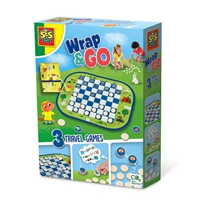 Bild av SES Wrap and Go Travel Games 3 in 1